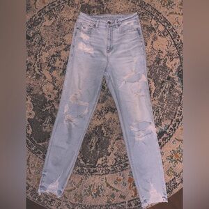 American eagle high rise mom jeans